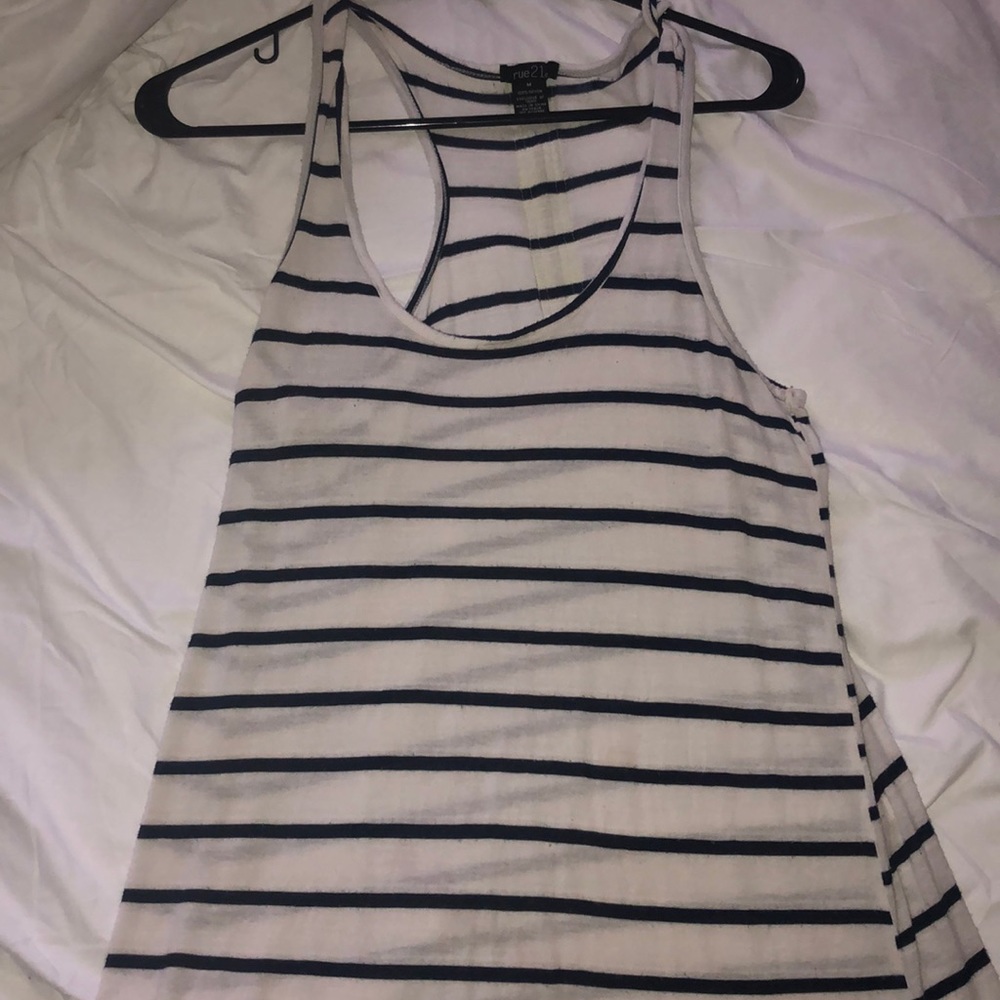 Rue 21 tank with zipper detail